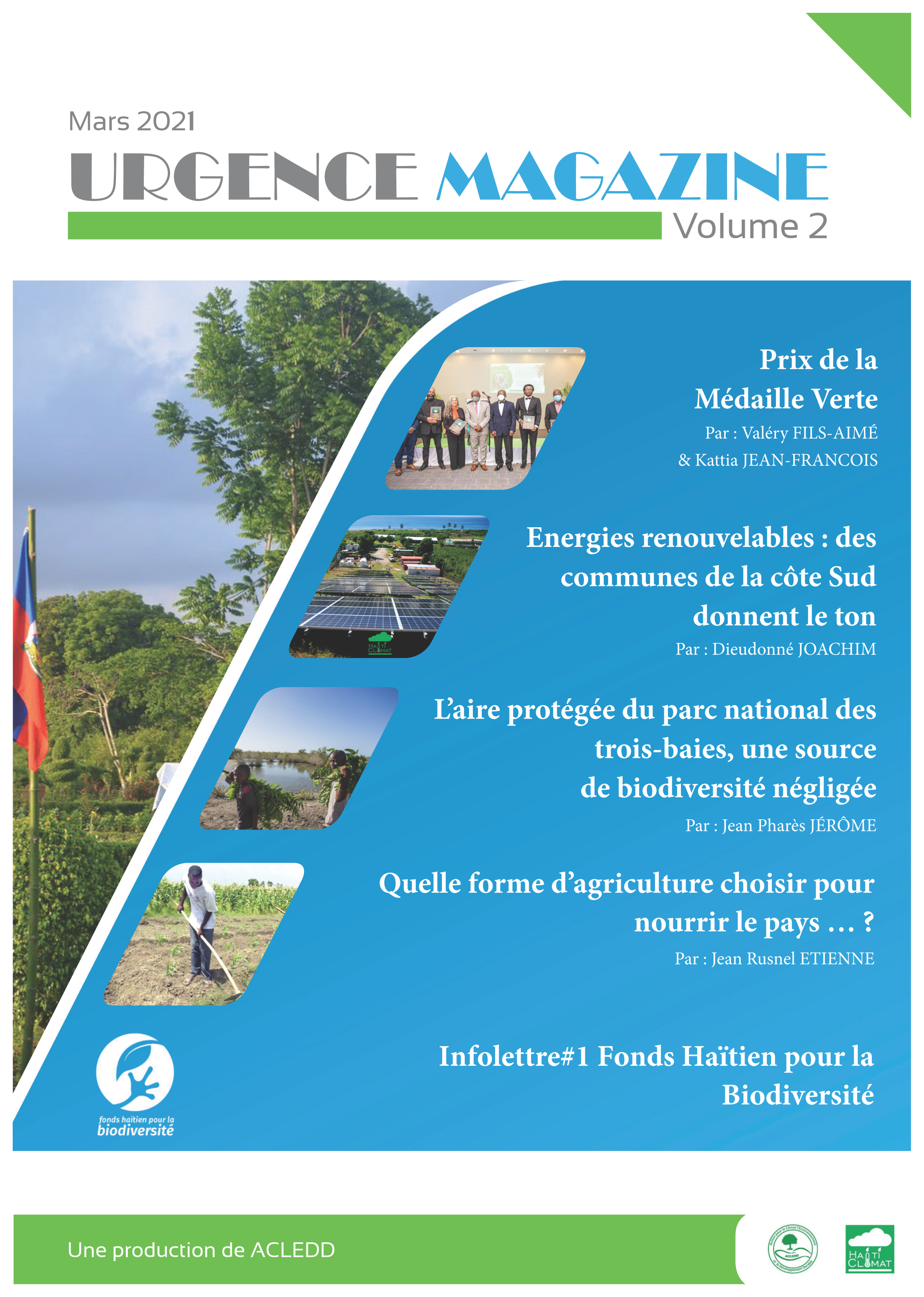 TÉLÉCHARGER URGENCE MAGAZINE (Vol.2_Juin 2021) par ACLEDD_Haiti Climat ✅🟢
